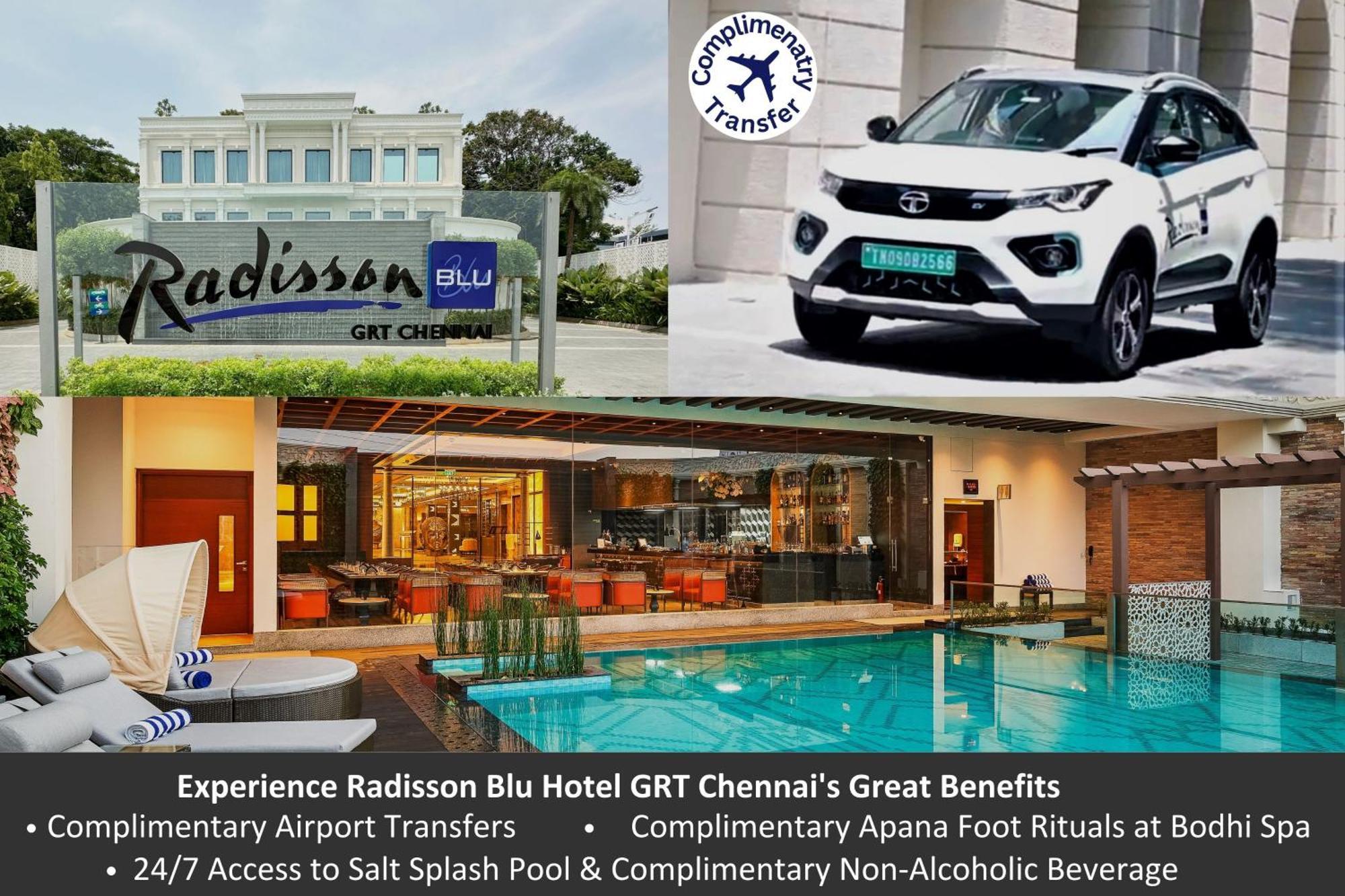 Radisson Blu Hotel Grt, Chennai International Airport ภายนอก รูปภาพ